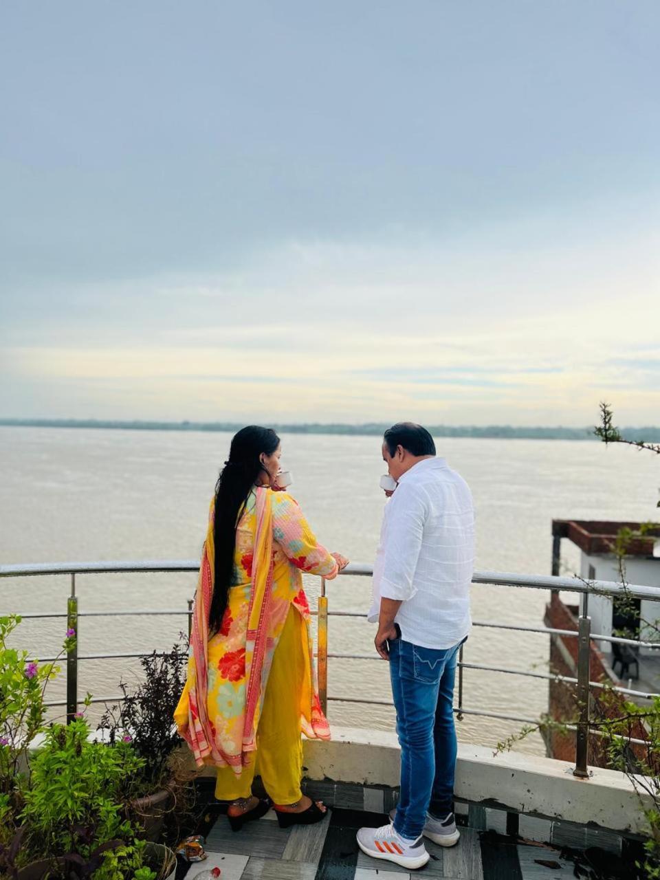 River View Paying Guest House Varanasi Esterno foto